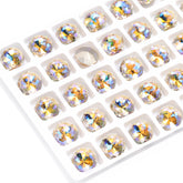 Paradise Shine Dome Round Shape High Quality Glass Pointed Back Fancy Rhinestones WholesaleRhinestone